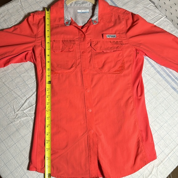 COLUMBIA Women's PFG Omni-Freeze Long Sleeve SnapUp Top Women's Small - Picture 13 of 13